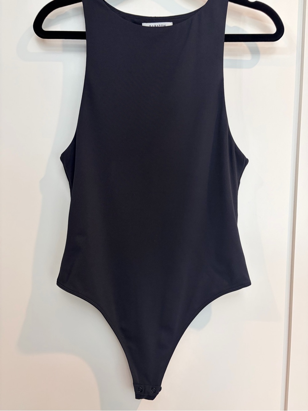 Aritzia Babaton Contour High-Neck Bodysuit Black M